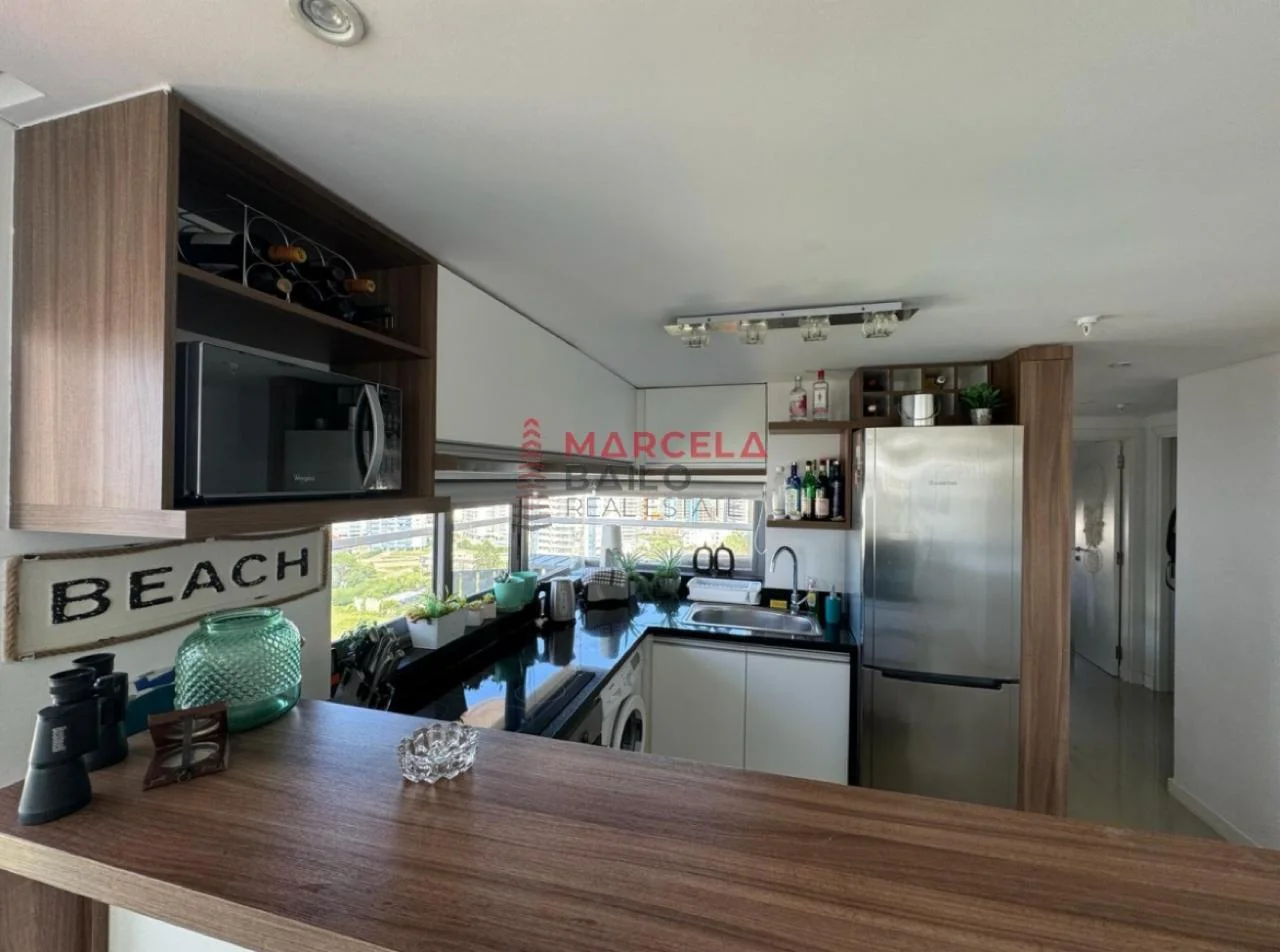 Departamento en Punta del Este con vista al mar y cerca de la playa